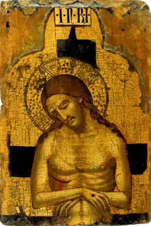 Imagio Pietatis by a follower of Paolo Veneziano